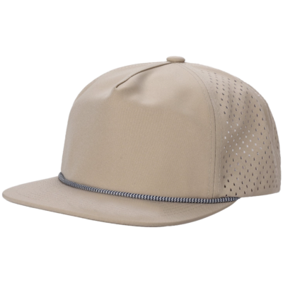 Dallas 519 Rope Laser Performance Perforated 5 Panel Cap