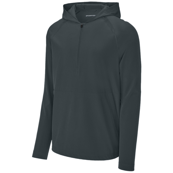 JST488 Sport-Tek Repeat 1-2-Zip Long Sleeve Hooded Jacket