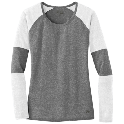 LNEA132 New Era Women's Tri-Blend Performance Baseball Tee