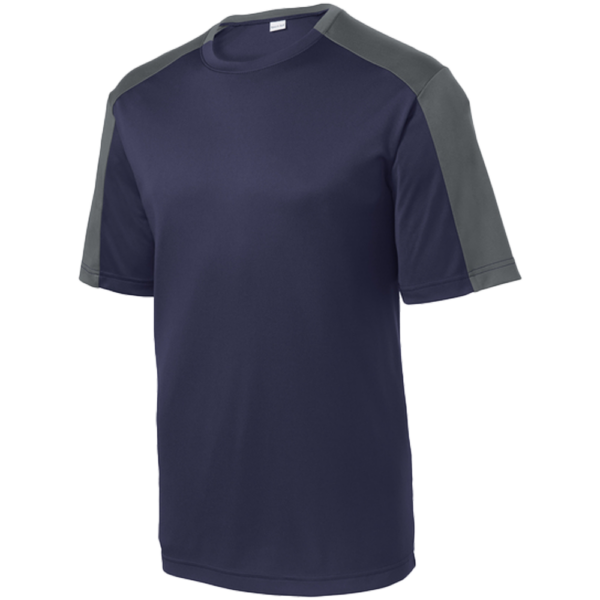 ST354 Sport-Tek PosiCharge Competitor Sleeve-Blocked Tee