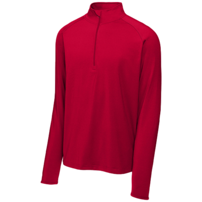 ST850 Sport-Tek Sport-Wick Stretch 1-2-Zip Pullover