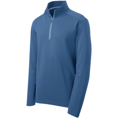 ST860 Sport-Tek Sport-Wick Textured 1-4-Zip Pullover