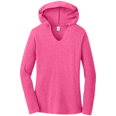 DM139L District Women's Perfect Tri Long Sleeve Hoodie