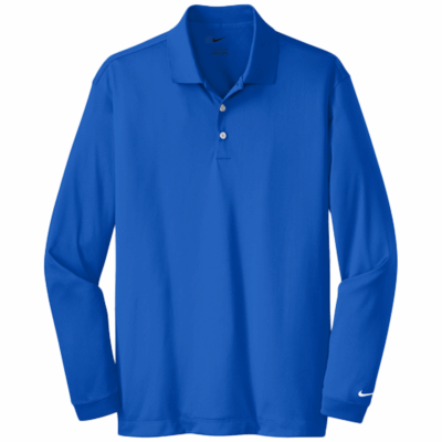 466364 Nike Long Sleeve Dri-FIT Stretch Tech Polo