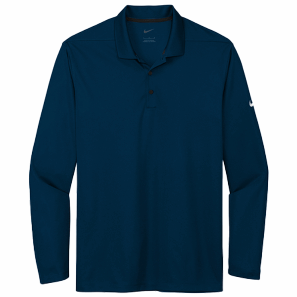 NKDC2104 Nike Dri-FIT Micro Pique 2.0 Long Sleeve Polo