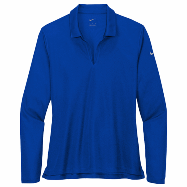 NKDC2105 Nike Women's Dri-FIT Micro Pique 2.0 Long Sleeve Polo