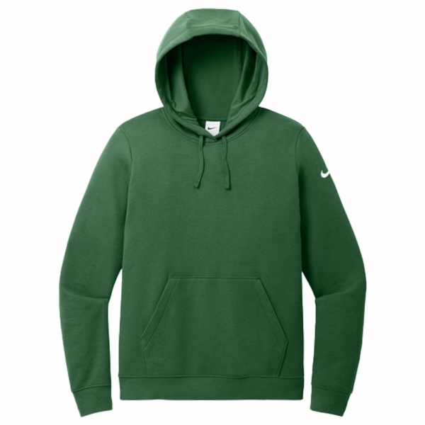 NKFD9889 Nike Women's Club Fleece Sleeve Swoosh Pullover Hoodie