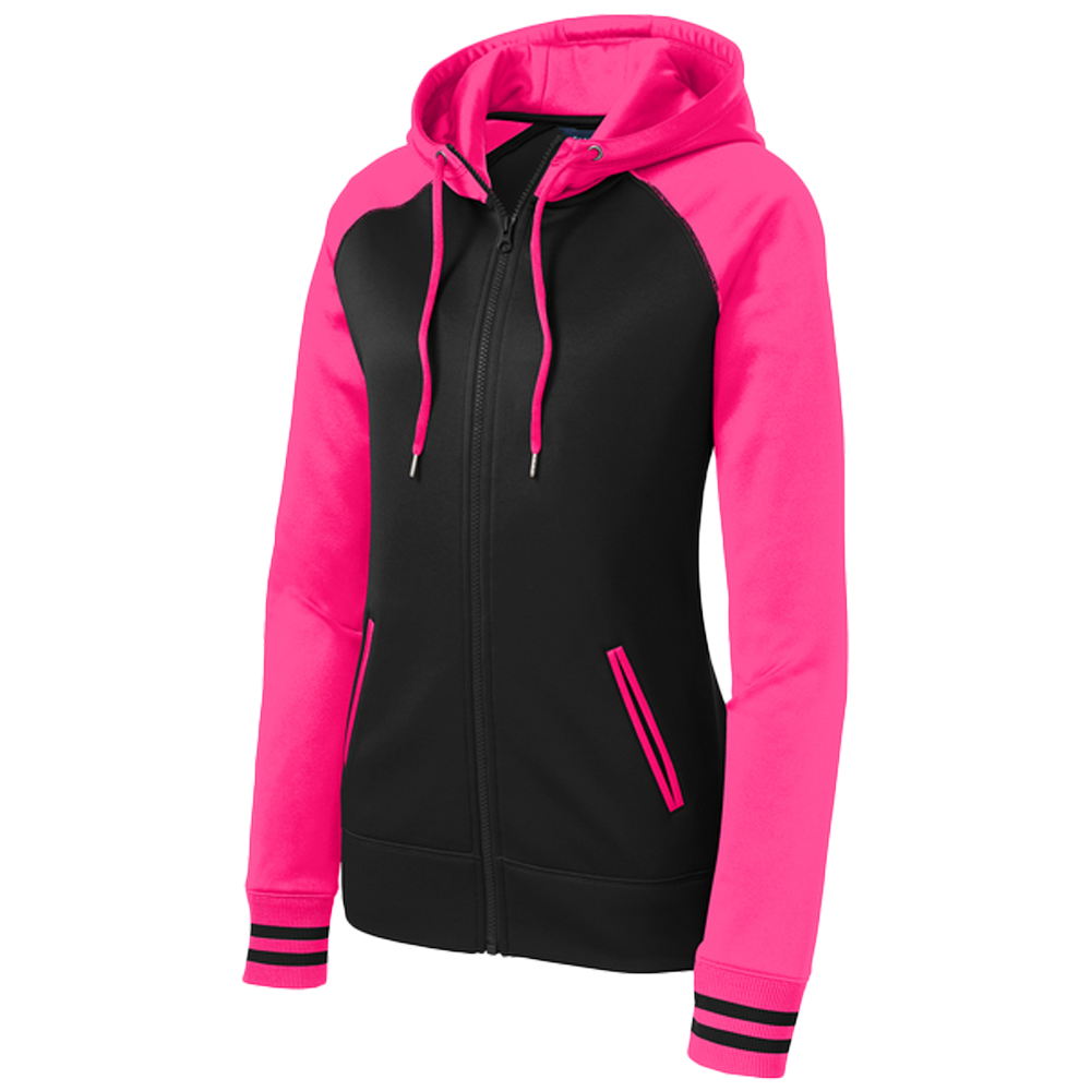 Women's Sport-Wick Varsity Fleece Full-Zip Hooded Jacket
